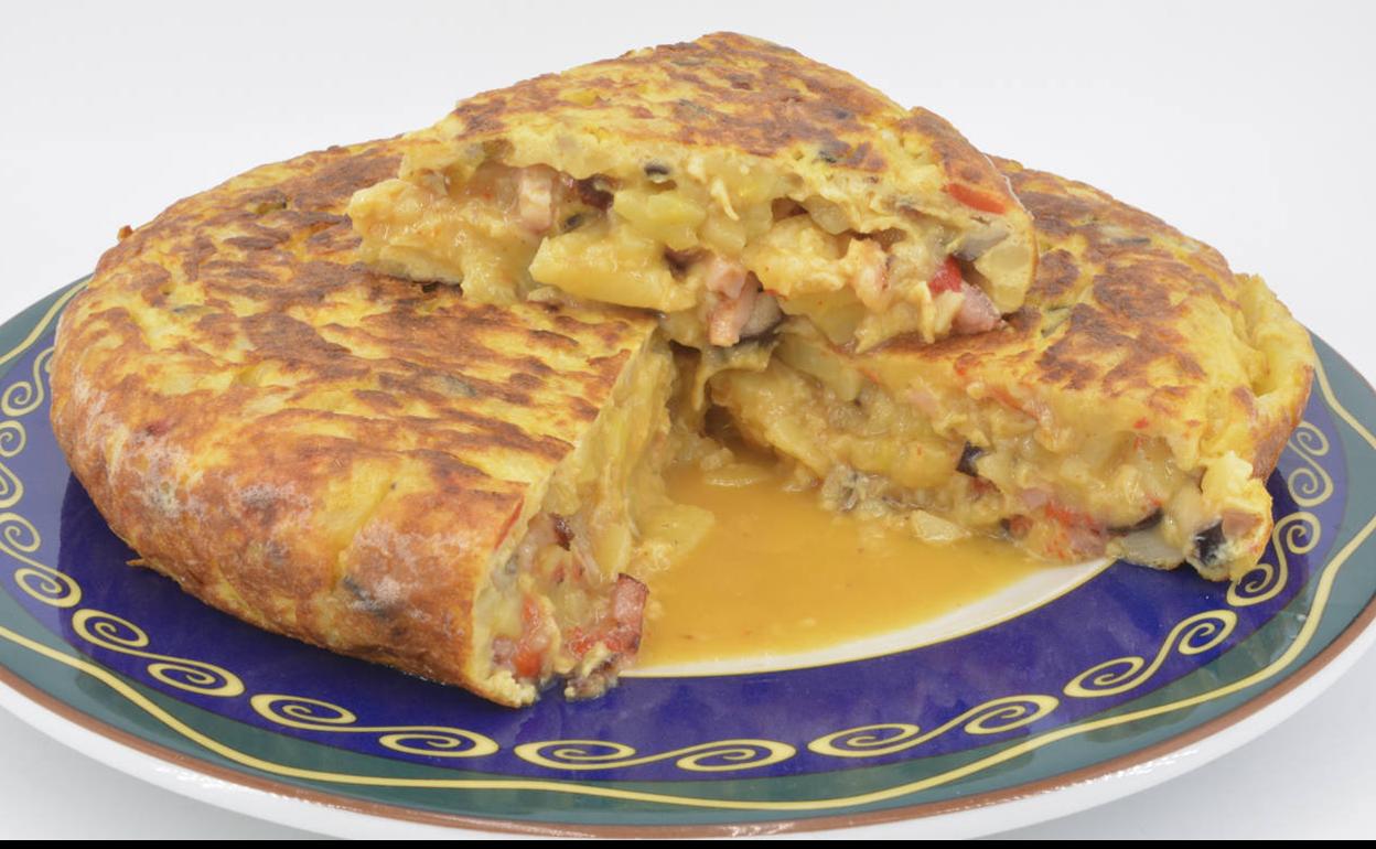 La receta de Javier Romero tortilla paisana vasca La Rioja